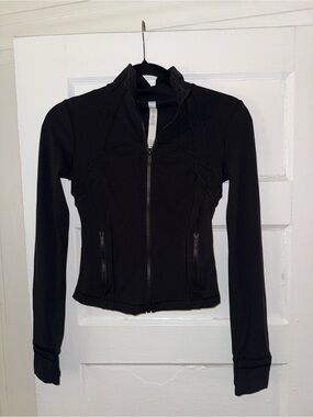 Lululemon Black Zip-Up Athletic Jacket